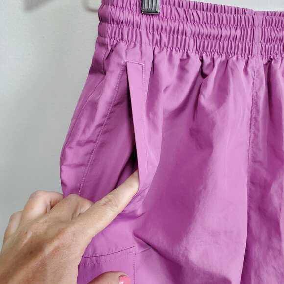 ADIDAS Hyperreal Cargo 9.5" Shorts Pull-On Utility Semi Pulse Lilac Men's Small - Picture 3 of 15